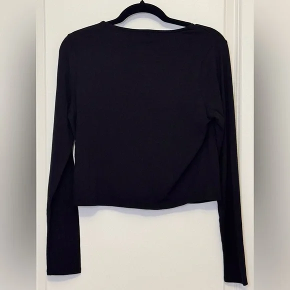 Sadie & Sage Black Cardigan Sweater - Picture 3 of 4